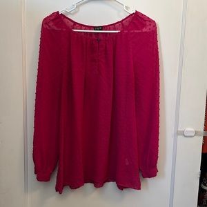 J. Crew Women’s Sheer Top